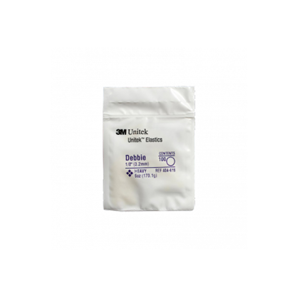 Кольцо эластичное Дебби 170,1гр 3,2мм / Latex Elastics DEBBIE 6oz 1/8" Heavy 100шт 404-616 купить