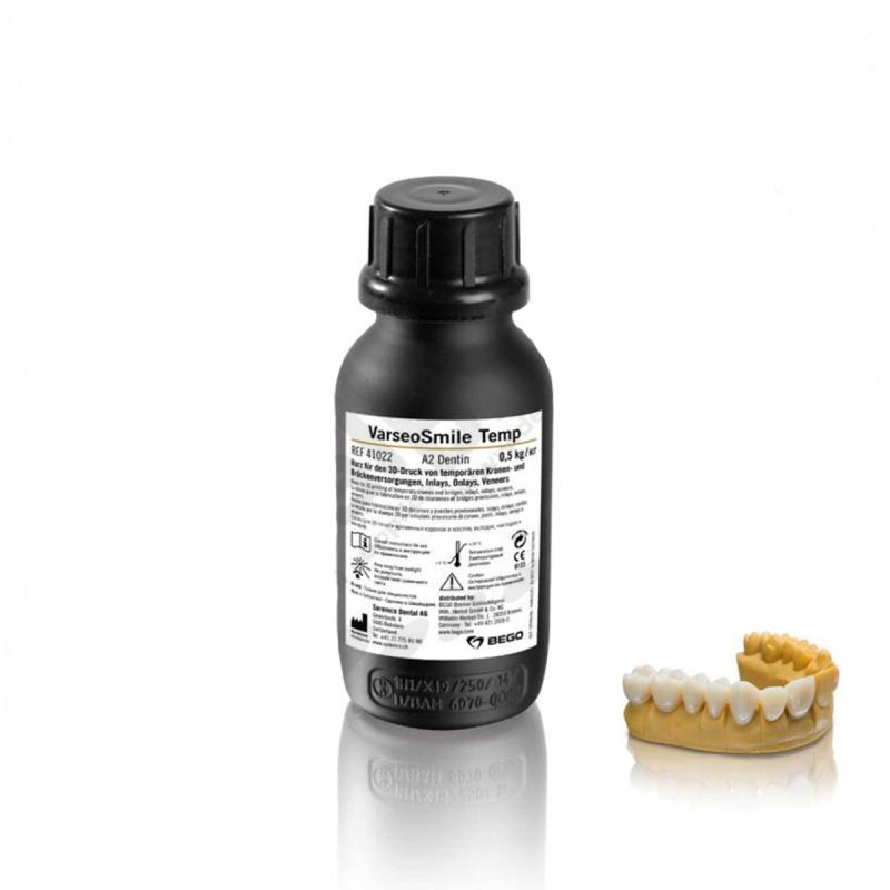 Материал стоматологический(смола) для 3D-печати VarseoSmile  Temp A3 250гр, 41103 купить